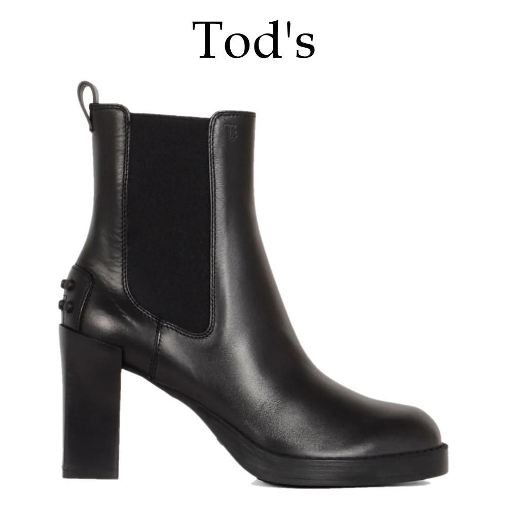 【Tod's】ヒール アンクルブーツ