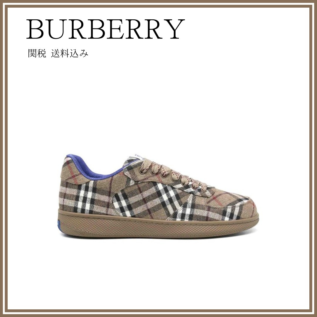 BURBERRY Terrace Check Sneakers スニーカー