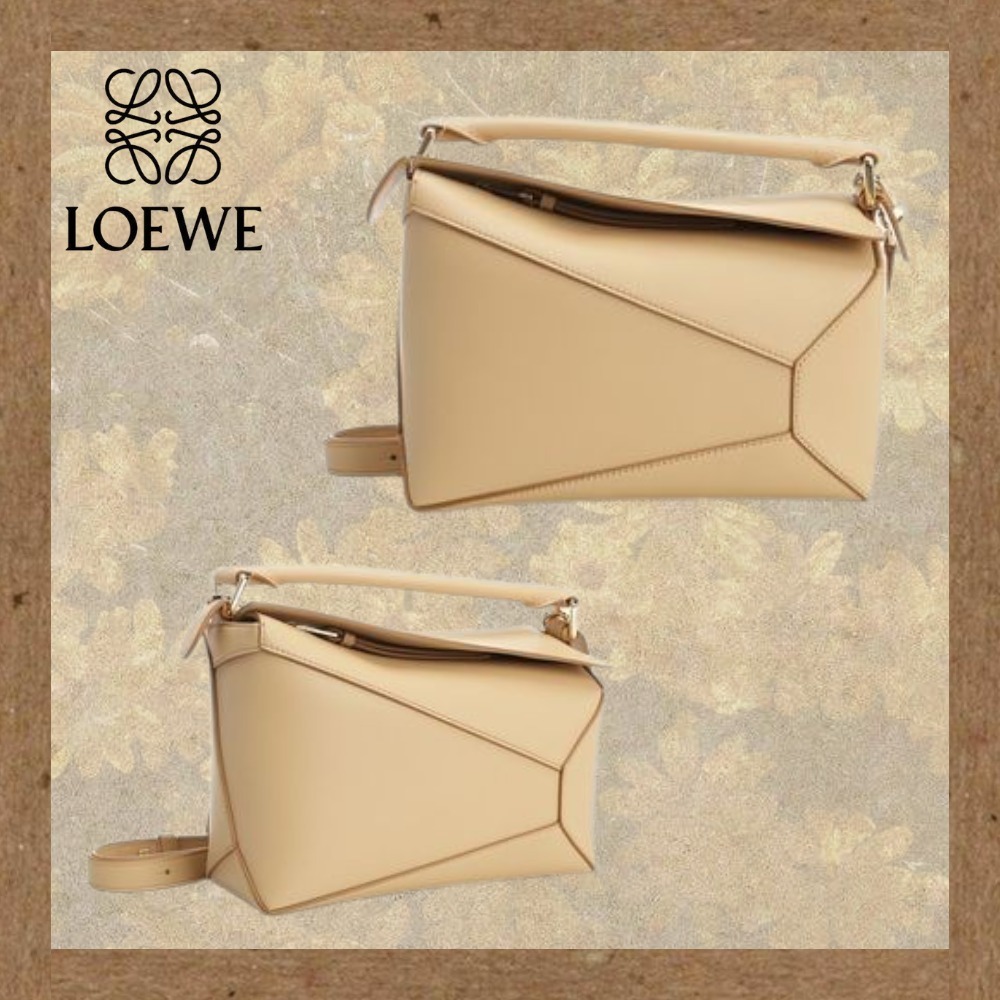 【LOEWE】 パズルバッグ スモール クラシックカーフ