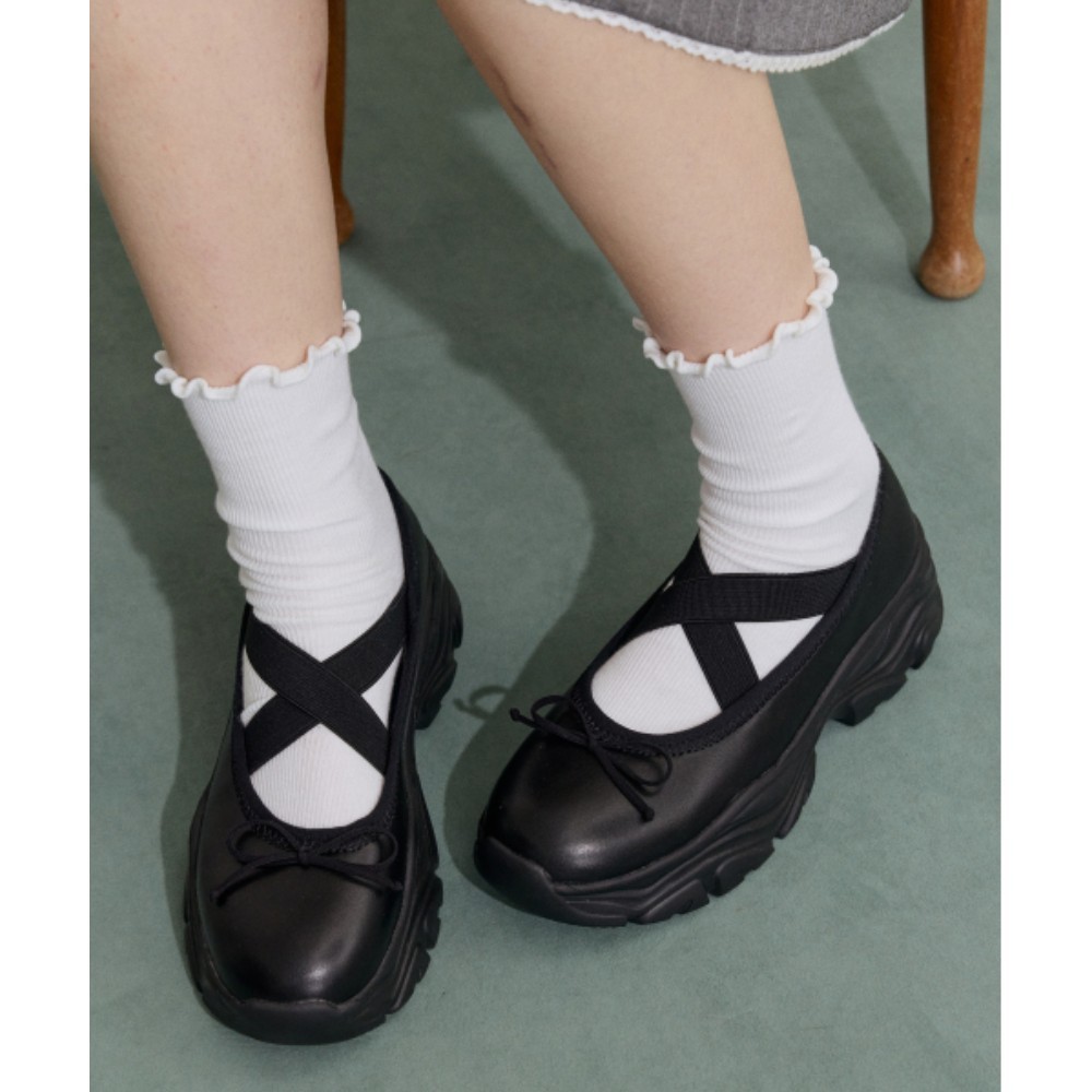 ■JILLSTUART■ Marie Ribbon Mary Jane Platform Sneakers JLSO