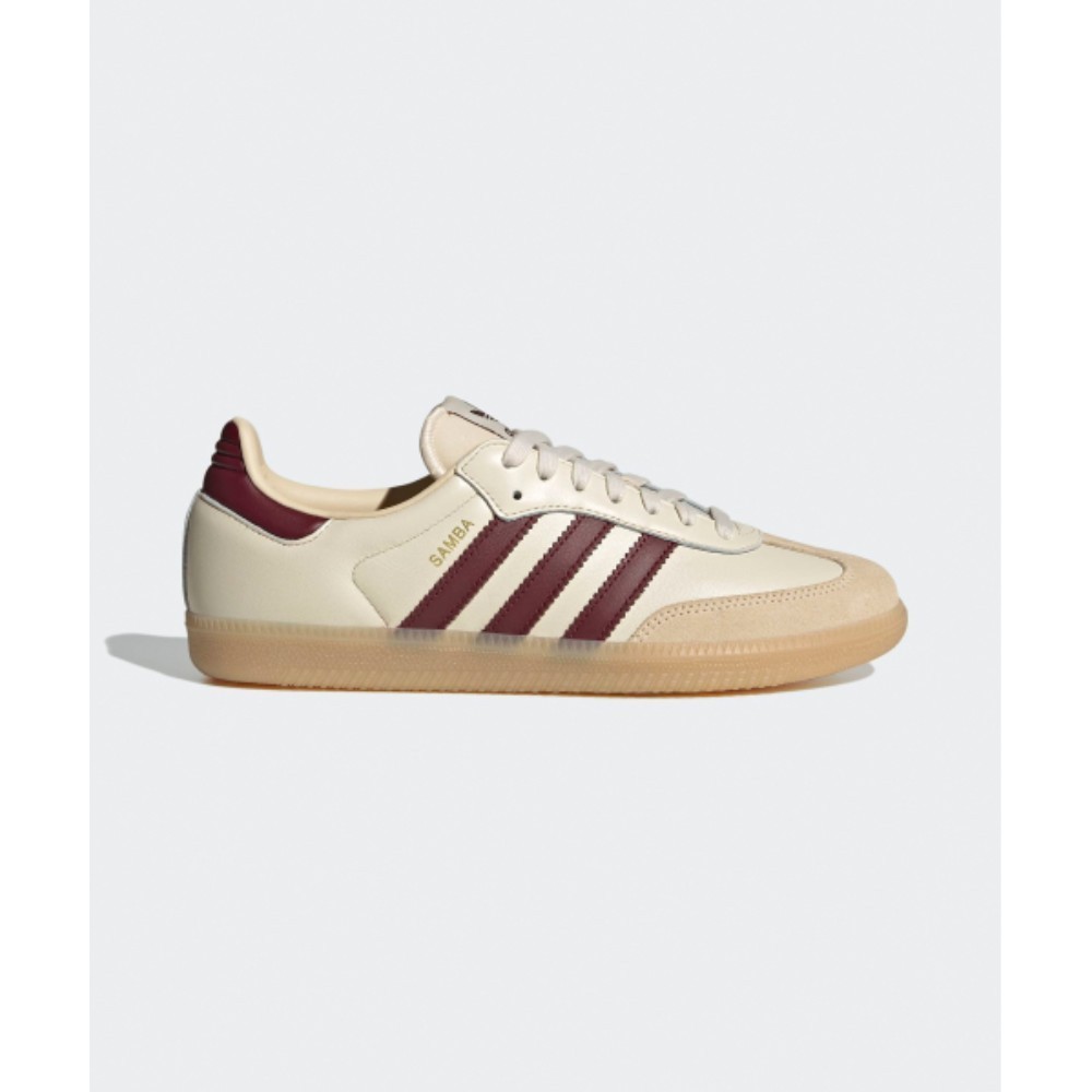 ■adidas■ Samba OG Wonder White Burgundy JS3830
