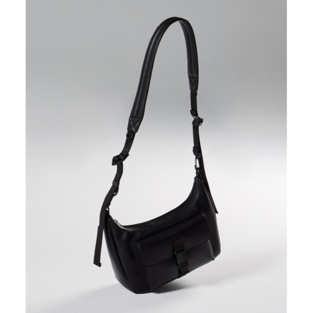 ■JILLSTUART■ Alex Topzip Hobo Crossbody Bag JLBA5E731BK