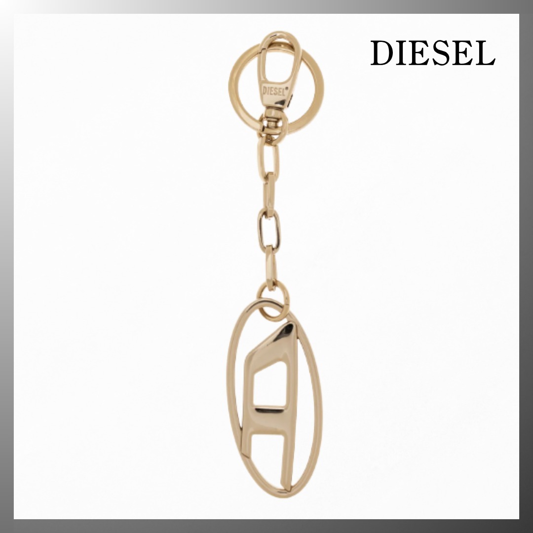 DIESEL ◆ ディーゼル Holy-C キーリング Gold