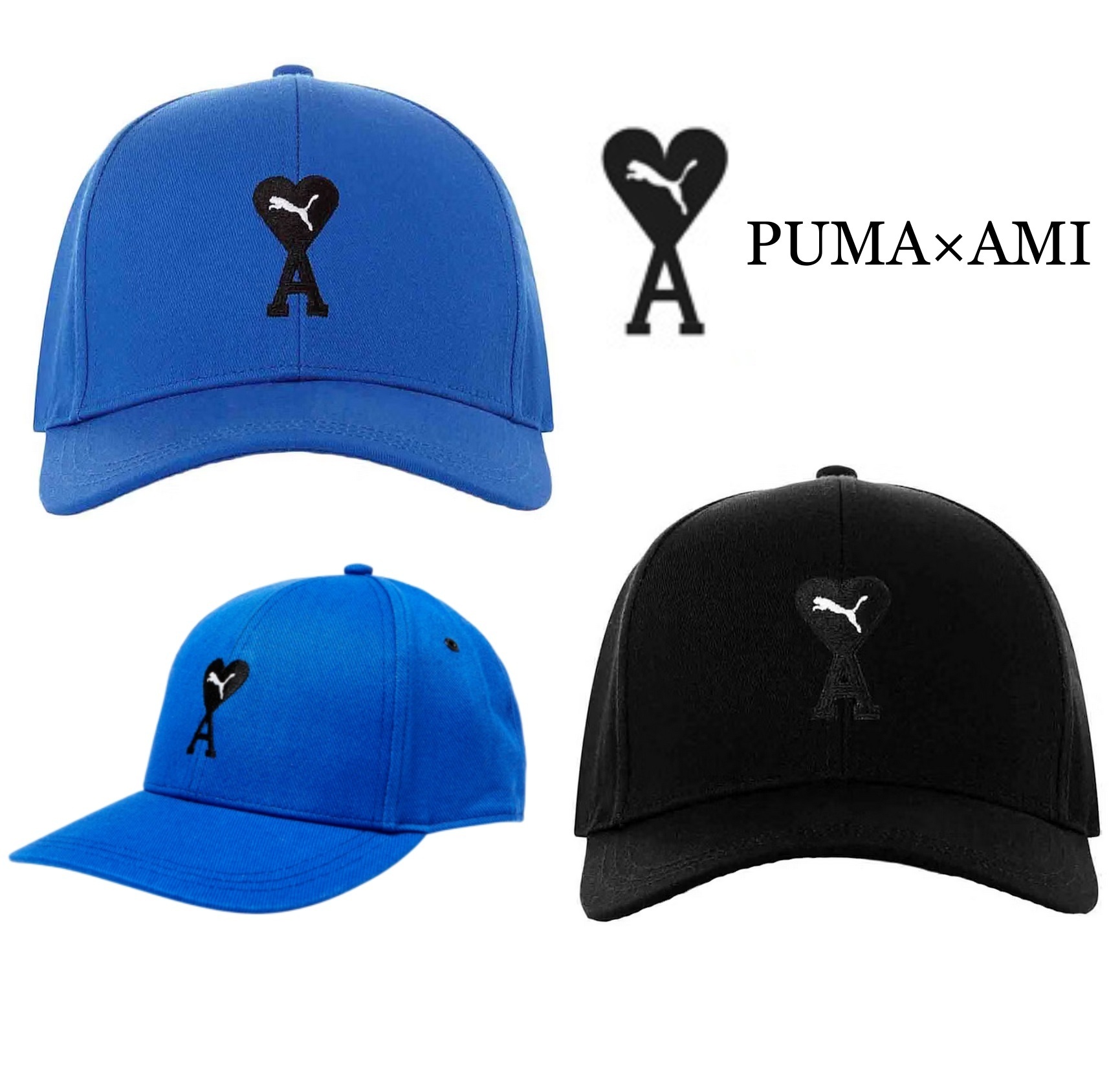 【PUMA x AMI】Puma x AMI Low Curve Cap