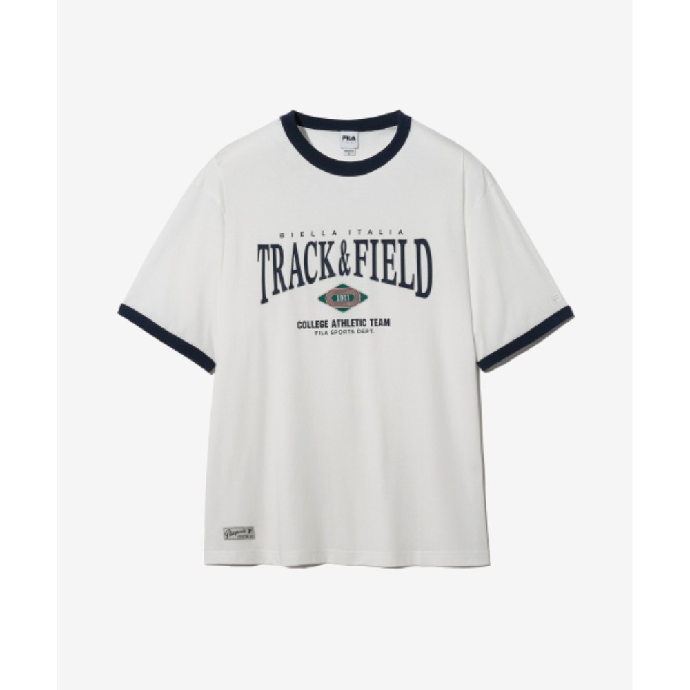 ■FILA■ Track and Field Graphic Ringer TeeFS2RSH2108XOWH 11