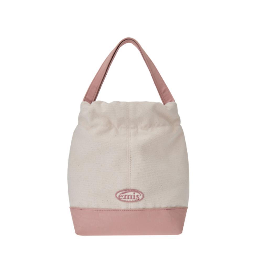 ◆EMIS◆ CANVAS TOTE BUCKET BAGPINK m1037_1334635