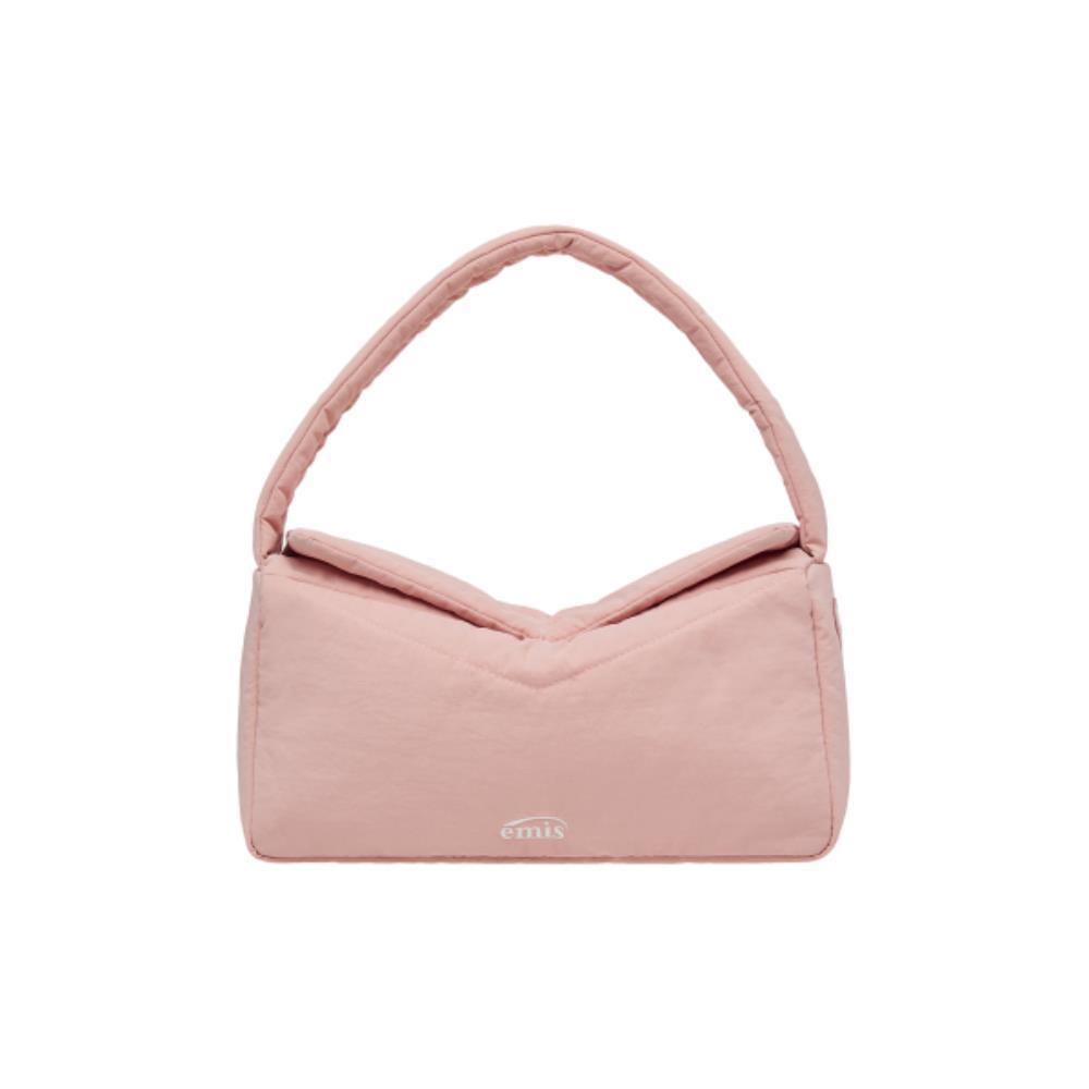 ◆EMIS◆ NYLON PADDED SHOULDER BAGPINK m1037_1334941