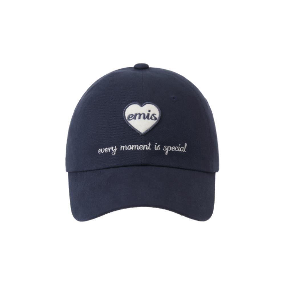 ◆EMIS◆ HEART WAPPEN BALL CAPNAVY m1037_1332444