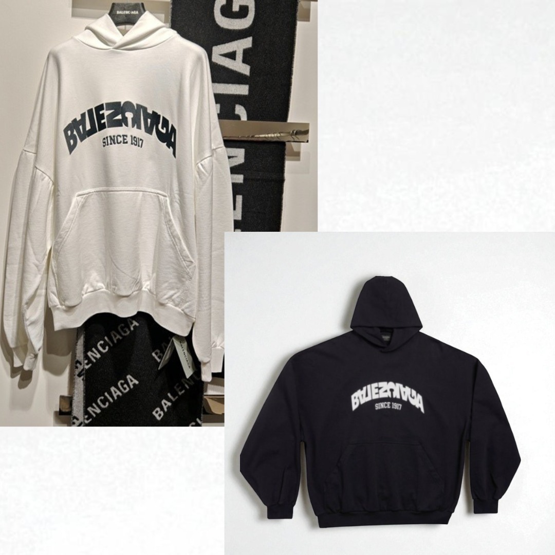 直営店‐BALENCIAGA‐ オーバーサイズ パーカー