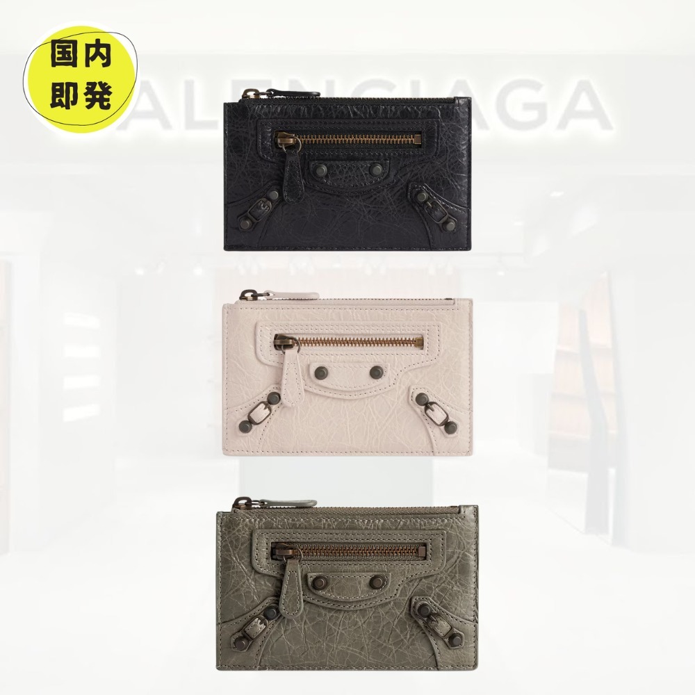 国内即発+BALENCIAGA+Le City ロング コイン&カードホルダー