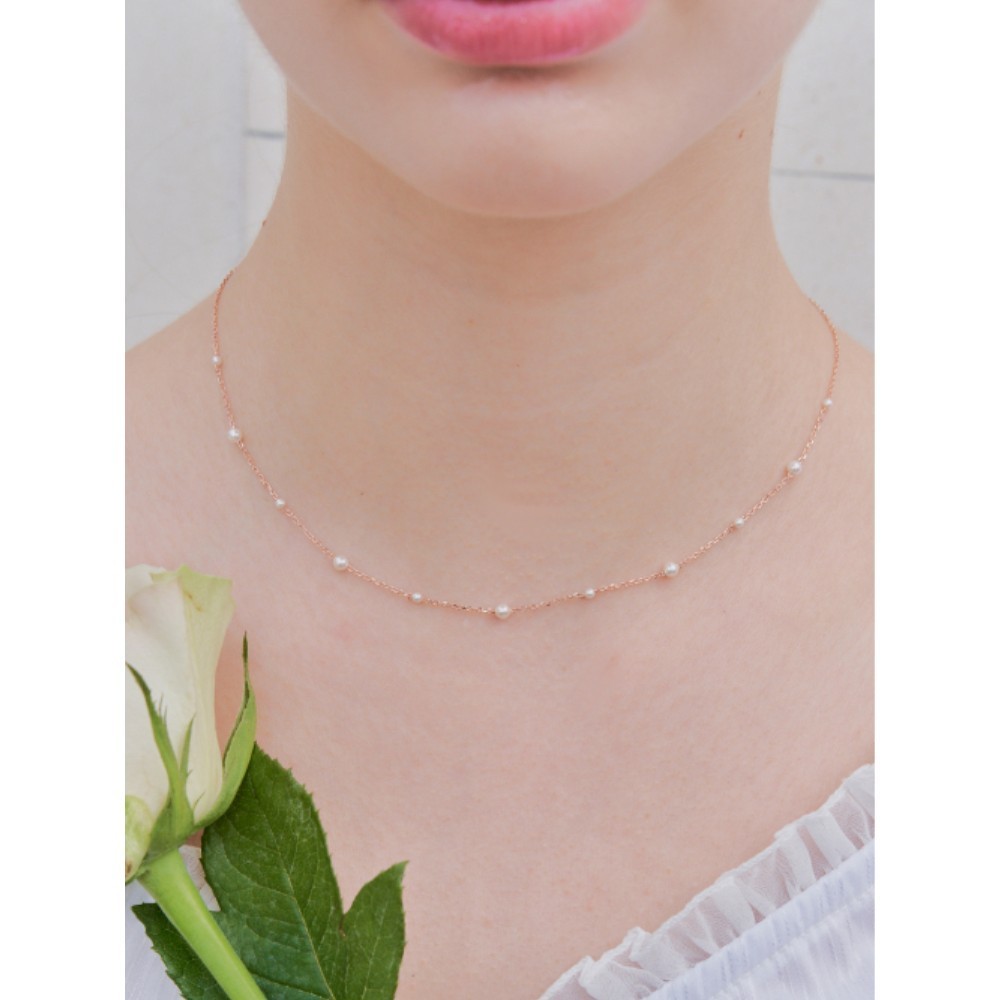 ■ENGBROX■ silver925 lani pearl necklace EBNL23033