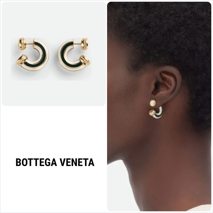 【BOTTEGA VENETA】ボッテガヴェネタ Puzzle ピアス