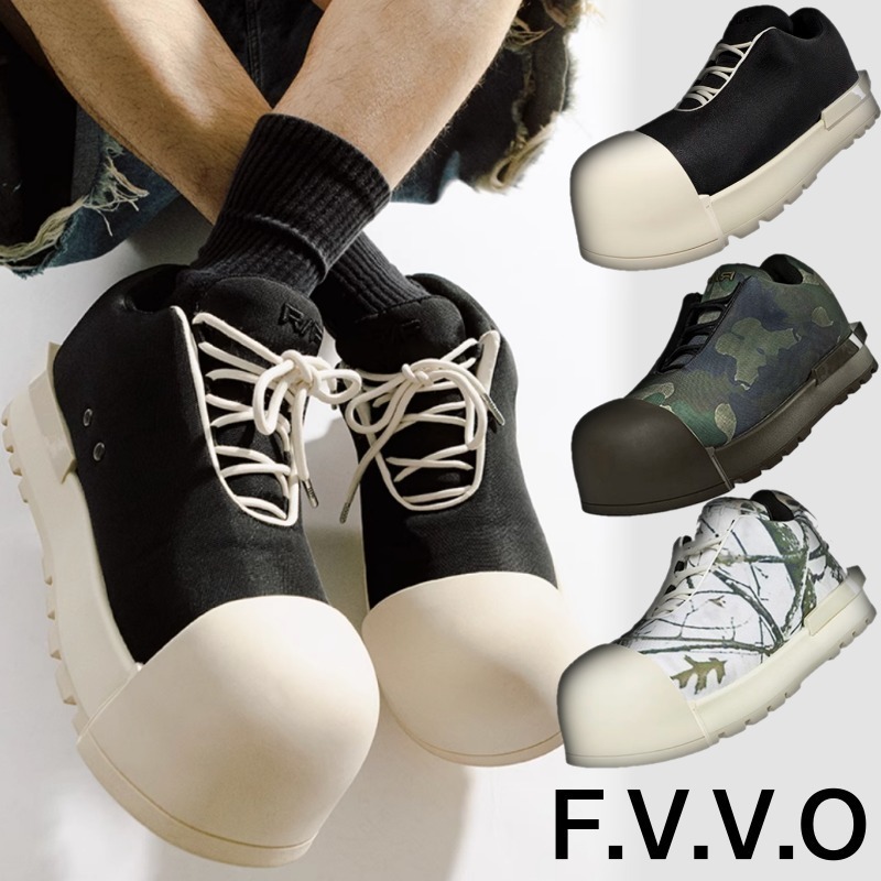 FVVO 直営店☆日本未入荷 厚底ローブーツ ボリュームスニーカー