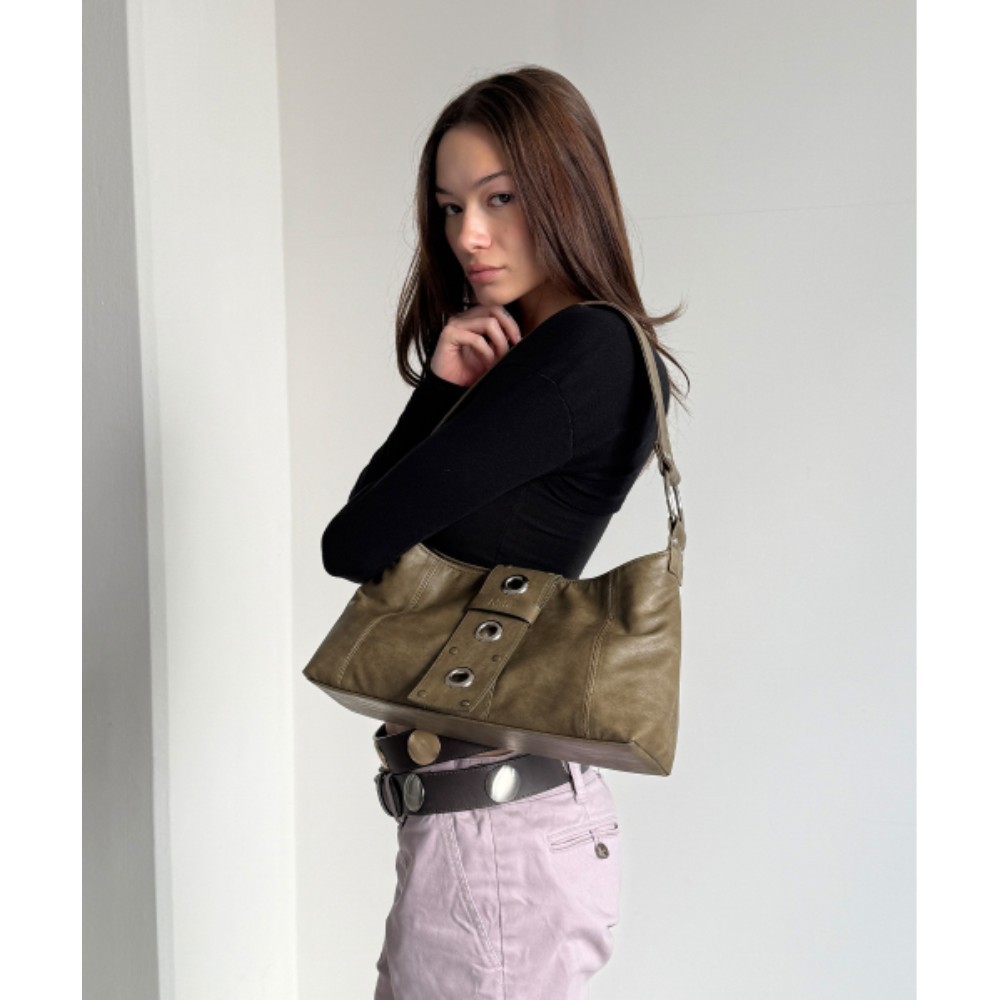 ■Hieta■ Nita Olive Green bag