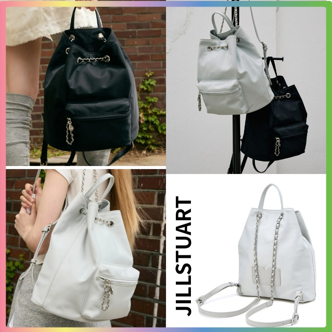 [JILLSTUART]★Estella Nylon chain バックパック★