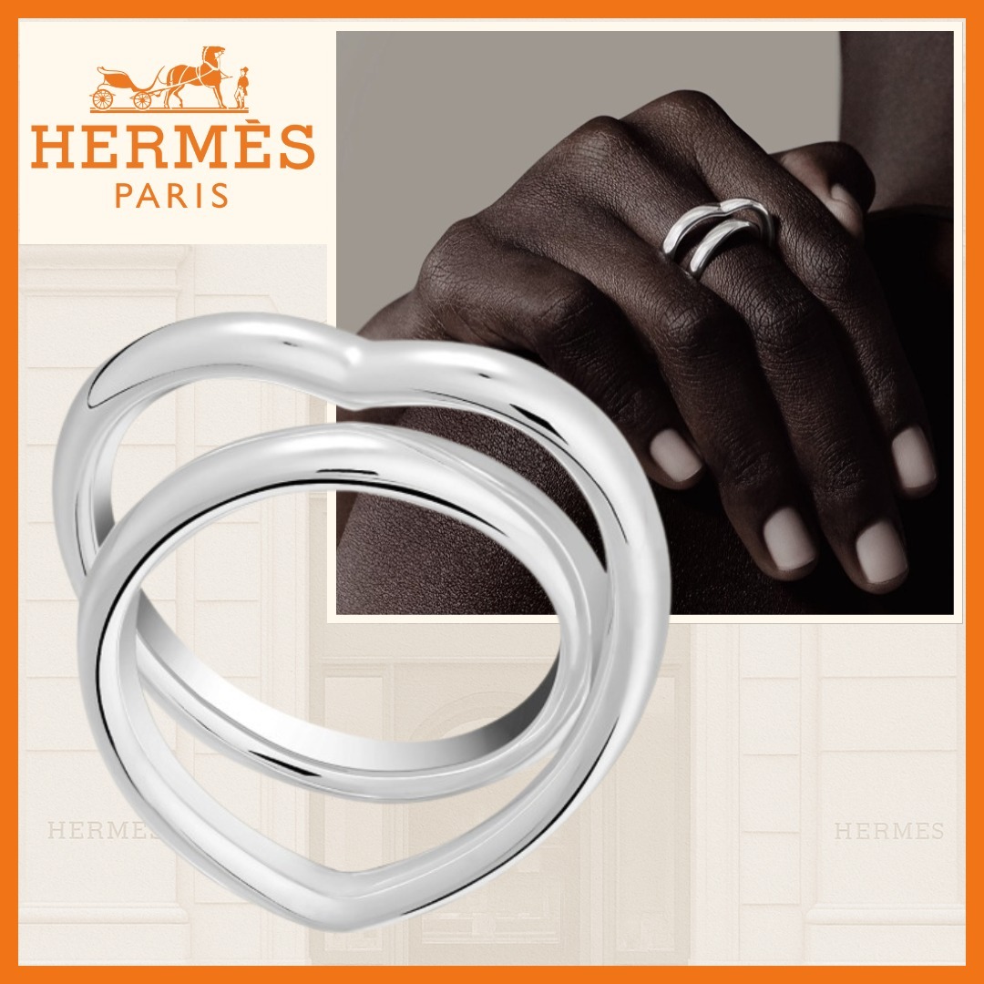 大人可愛いハート♡【HERMES】ヴェルティージュリング