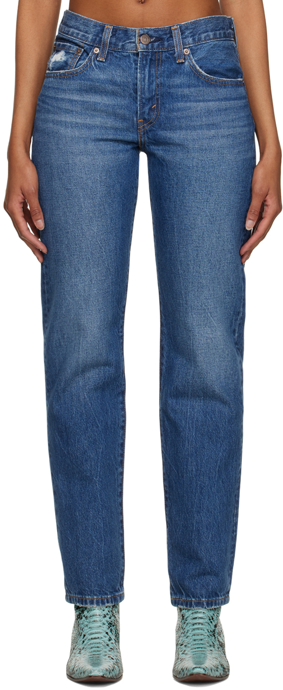 【関税込み】Levi's ブルー Middy ジーンズ