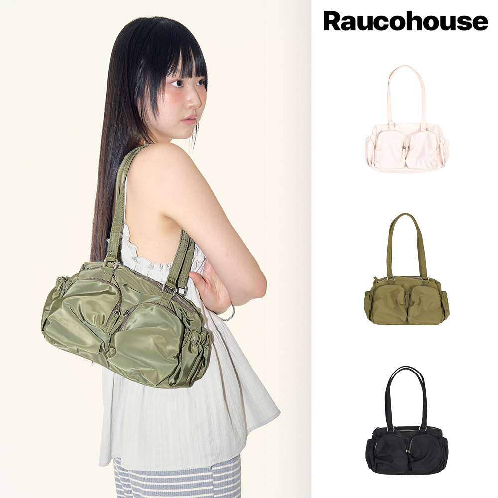 【Raucohouse】Zurni utility pocket shoulder bag