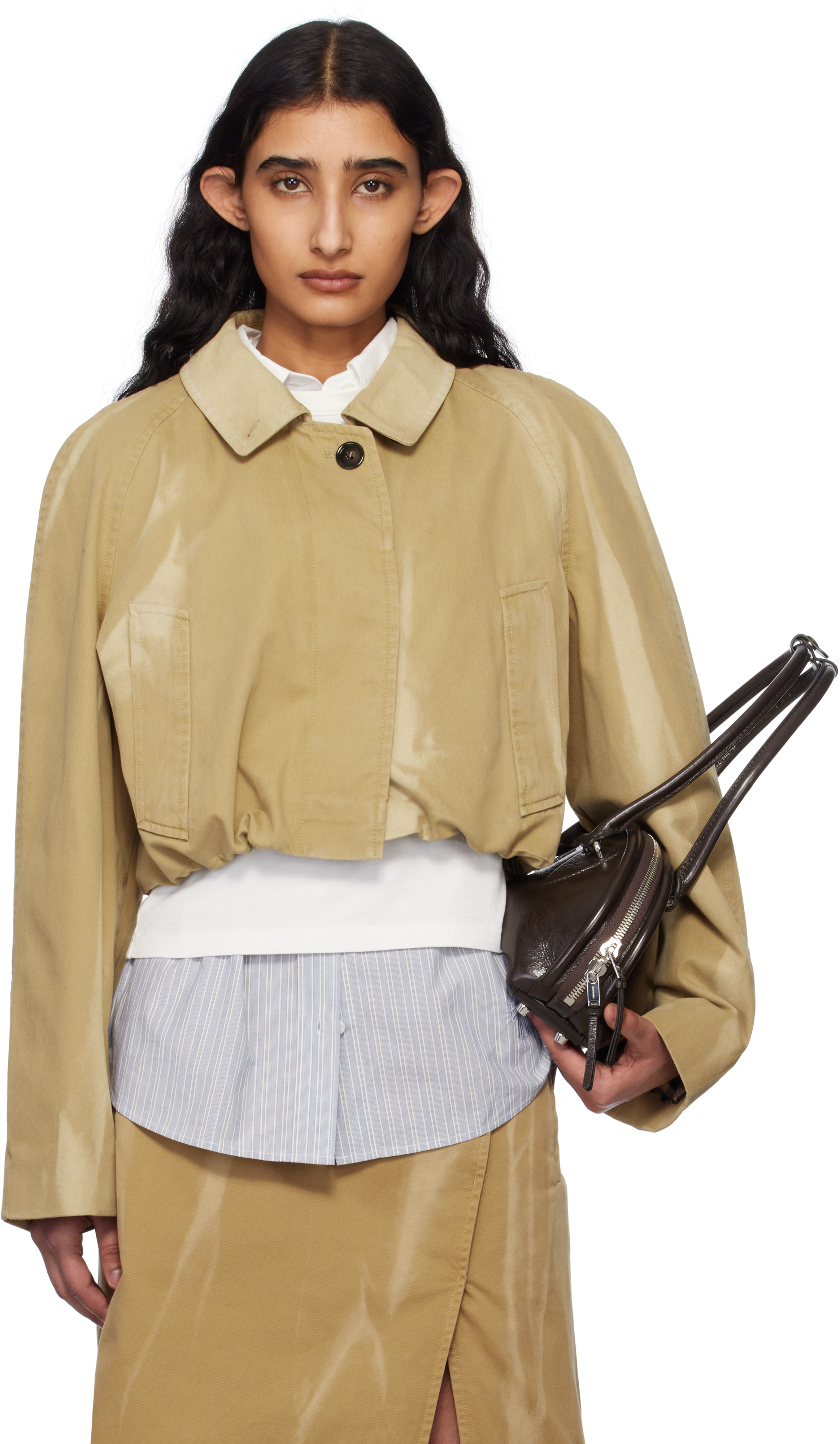 【関税込み】Acne Studios ベージュ ツイル ジャケット