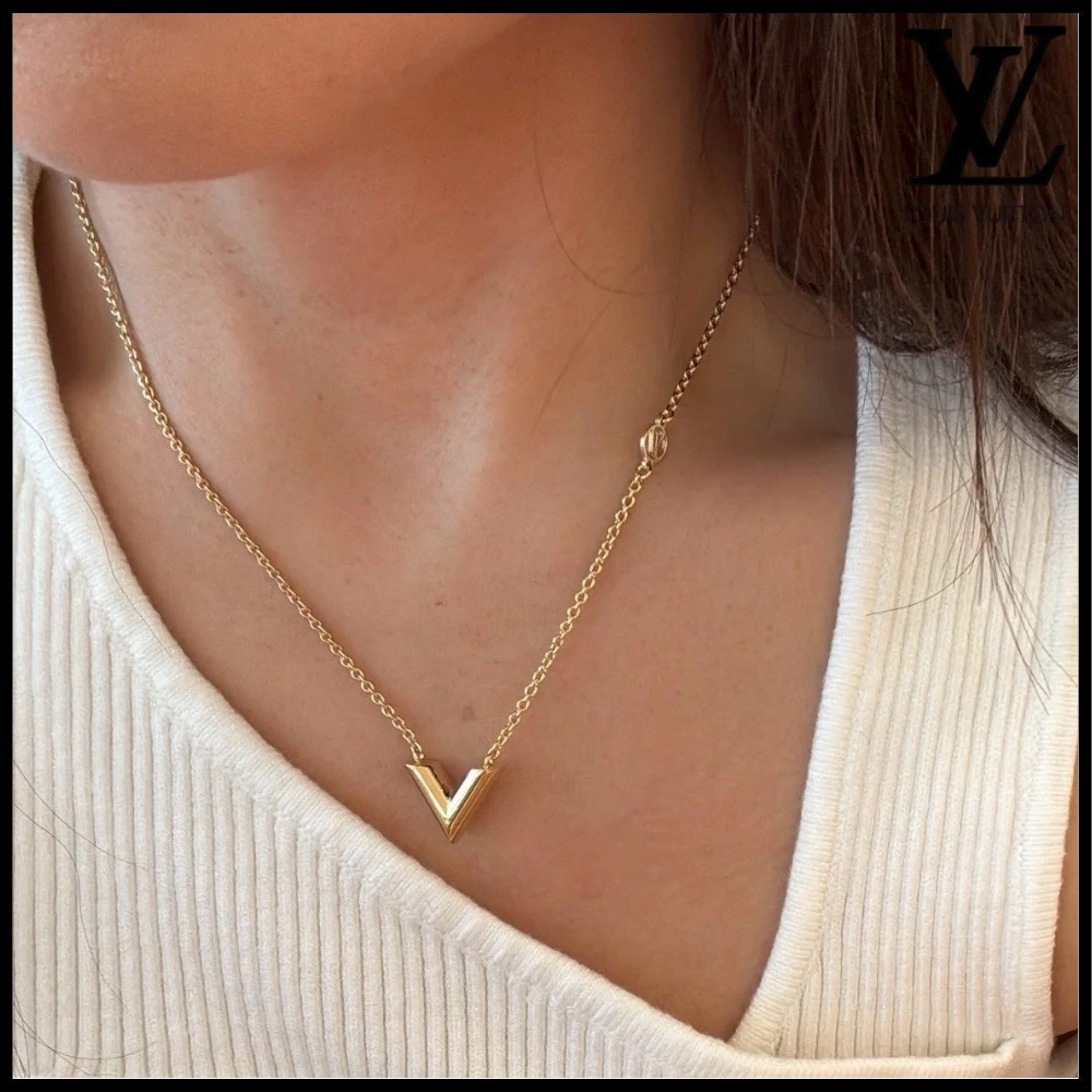 【シャープなデザイン♪】Louis Vuitton ネックレス