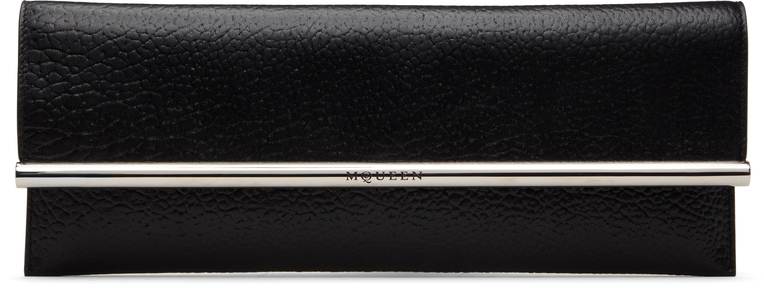 【関税込み】McQueen ブラック Cross-B Long クラッチバッグ