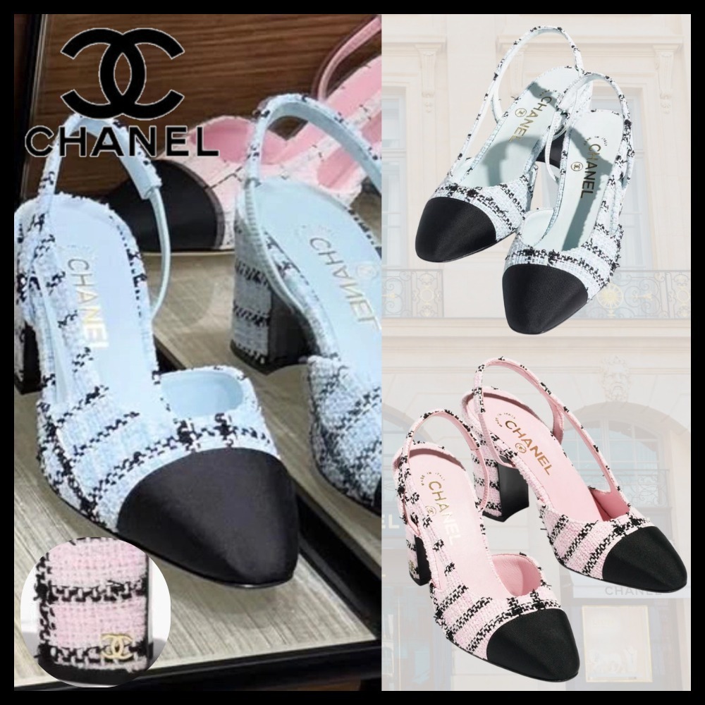 【気品が香る、春の一歩。】CHANEL スリングバッグシューズ