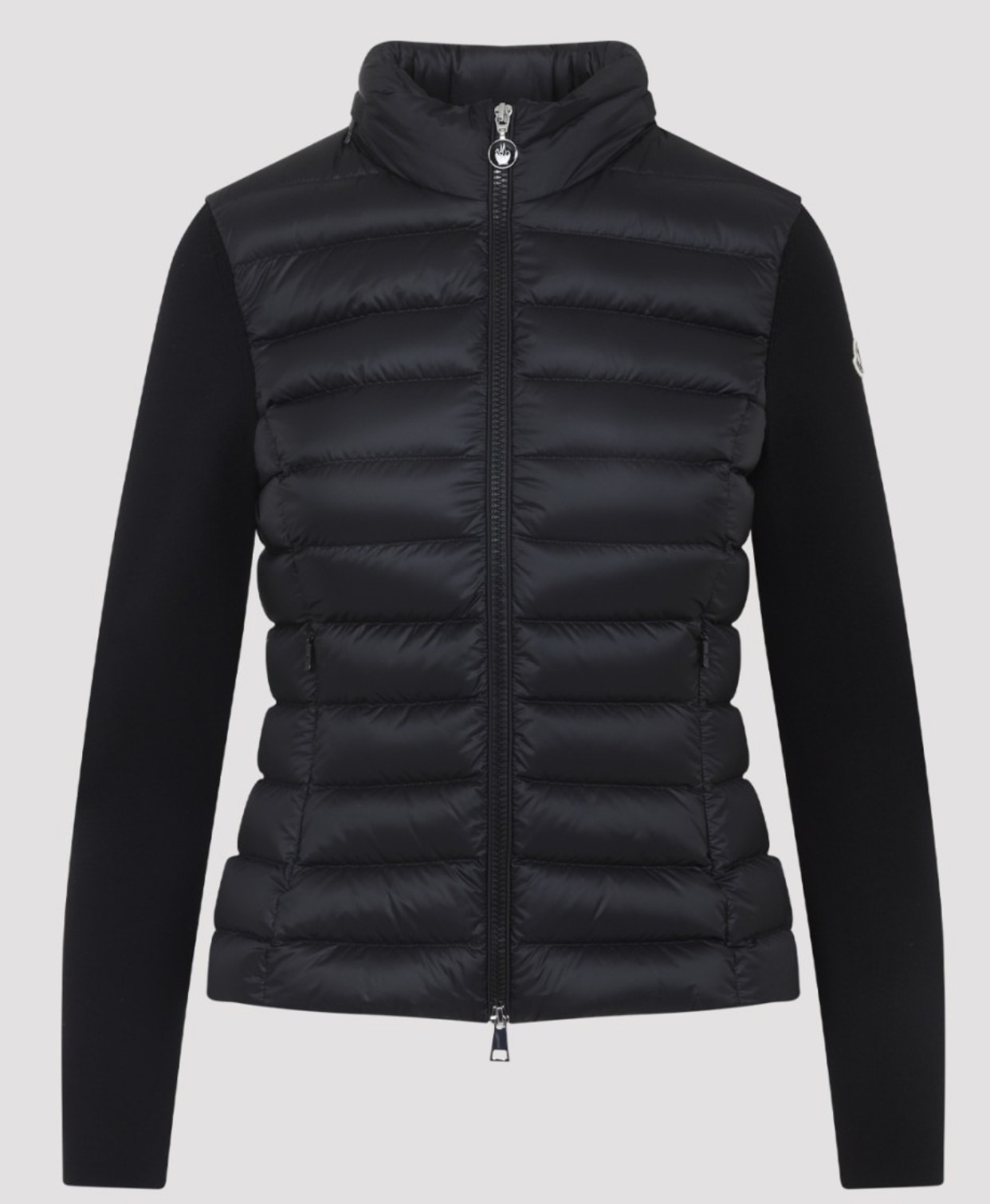 ジャケット MONCLER Padded Virgin Wool Zip-Up Jacket.