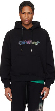 パーカー・フーディ Off White White Cotton Sweatshirt Off-White オフホワイト グラフィティ パーカー | ホワイト