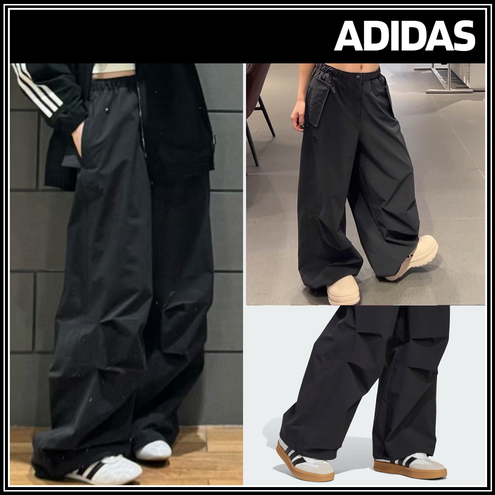 25年トレンドワイドパンツADIDAS★PRIMIUN ESSENTIAL PARACHUTE