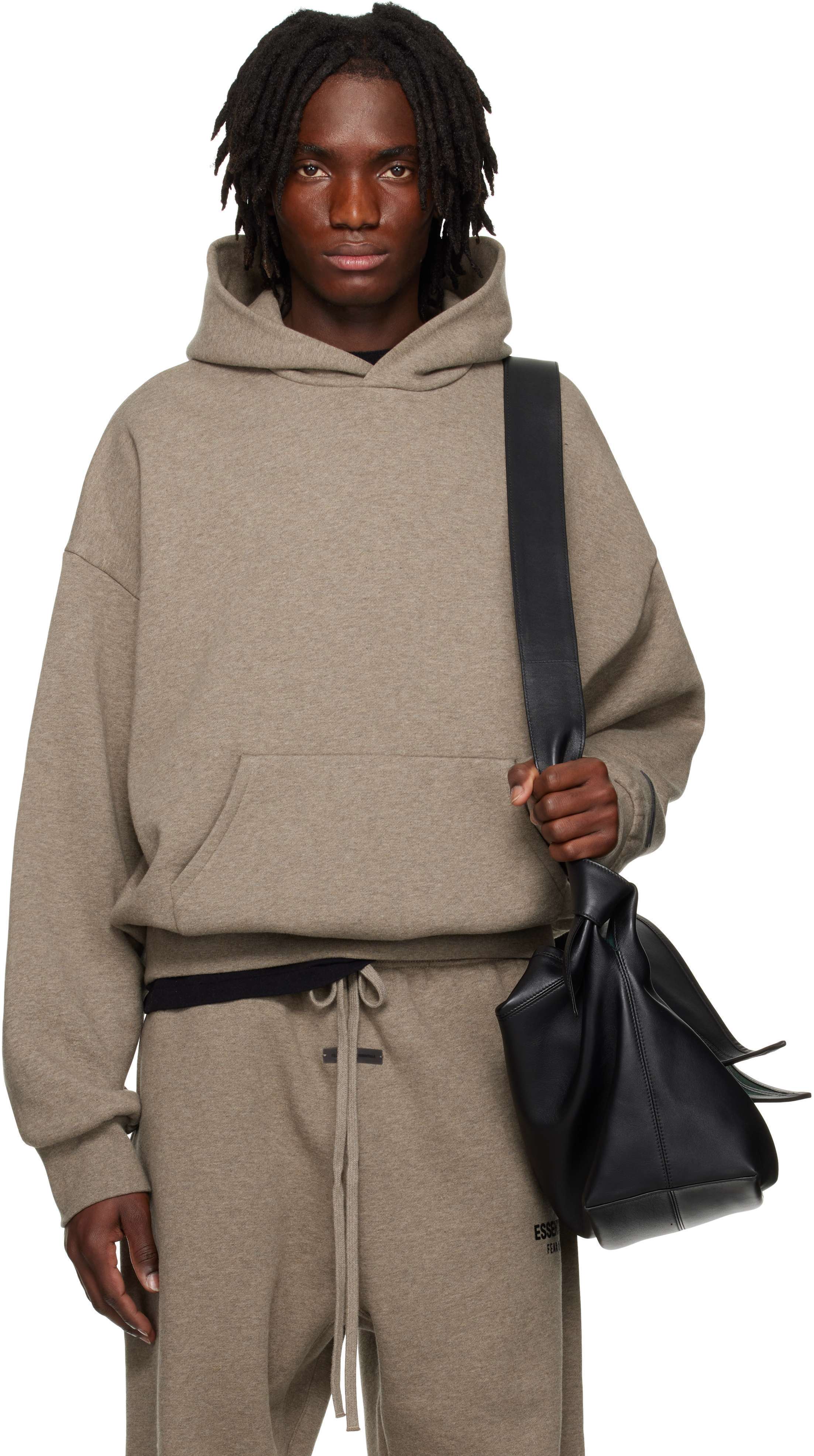 【関税込み】Fear of God ESSENTIALS グレー Classic フーディ