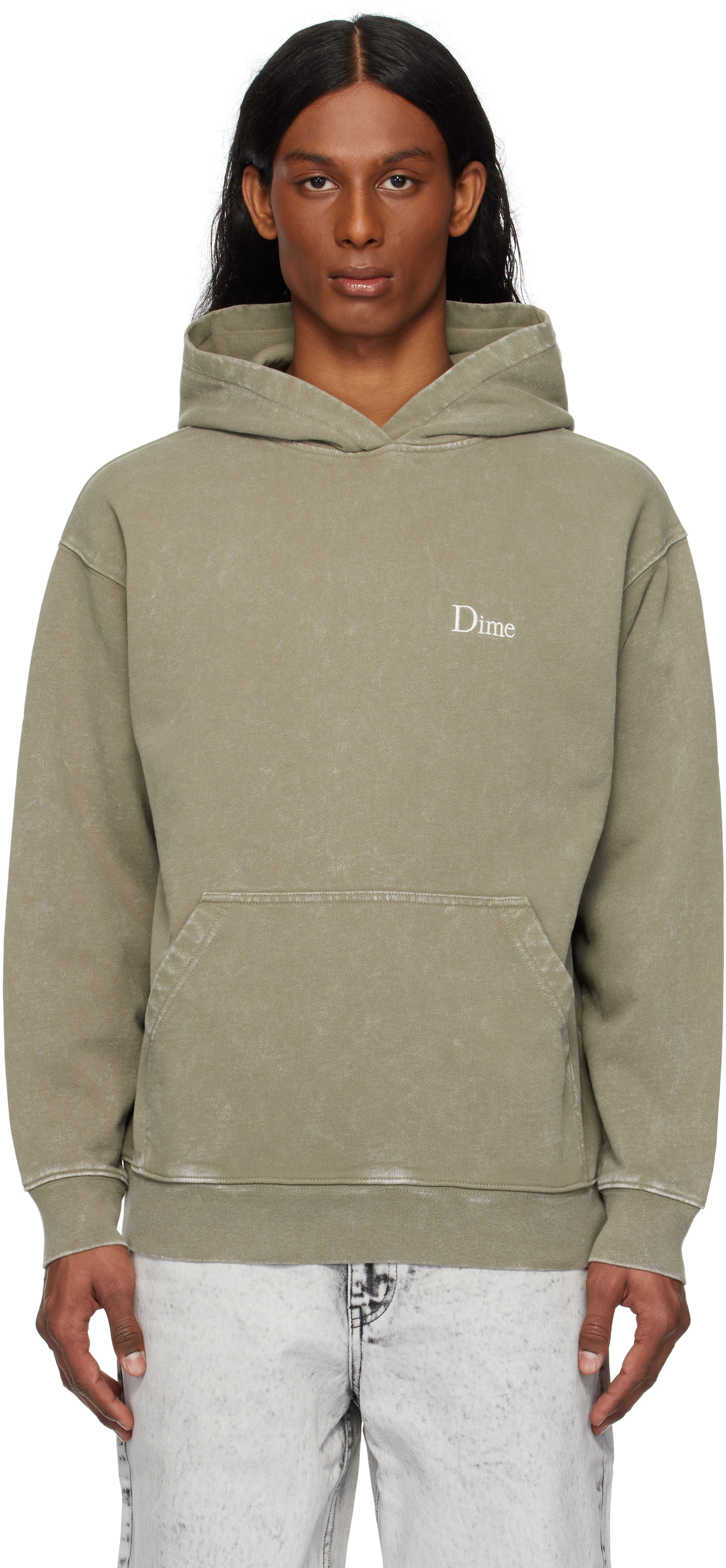 【関税込み】Dime グリーン Classic フレンチテリー フーディ
