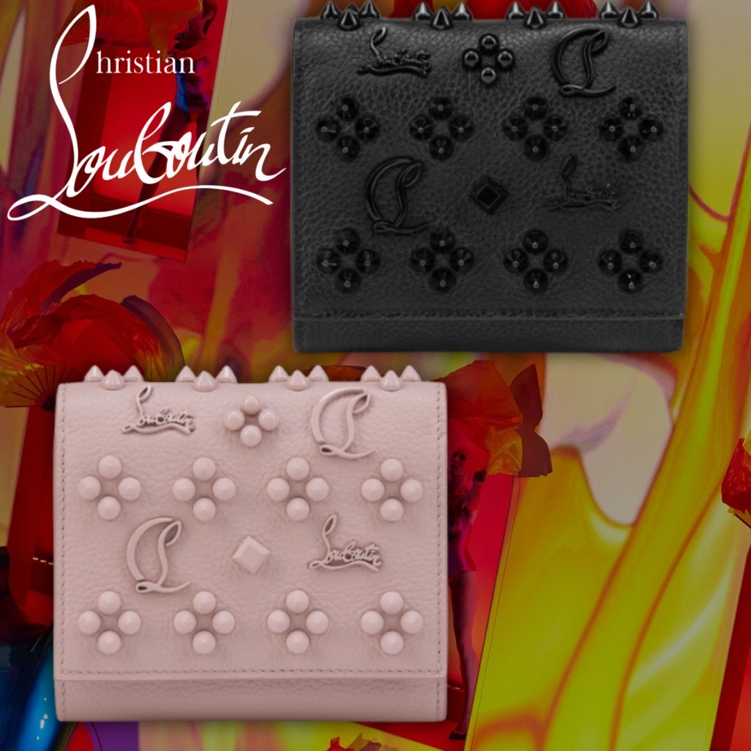 すぐ届く【CHRISTIAN LOUBOUTIN 】Paloma コンパクトウォレット