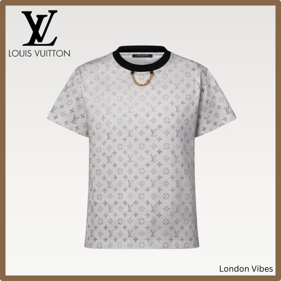 上品エレガント Louis Vuitton ウォッシュドモノグラム Tシャツ