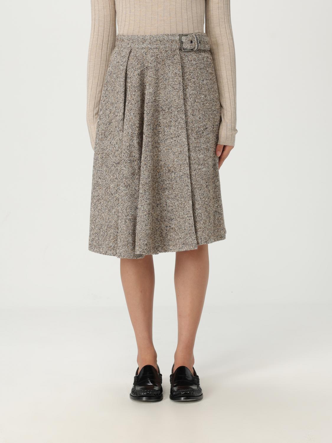 スカート BRUNELLO CUCINELLI Woman Skirt Beige MG530G3906 C6286