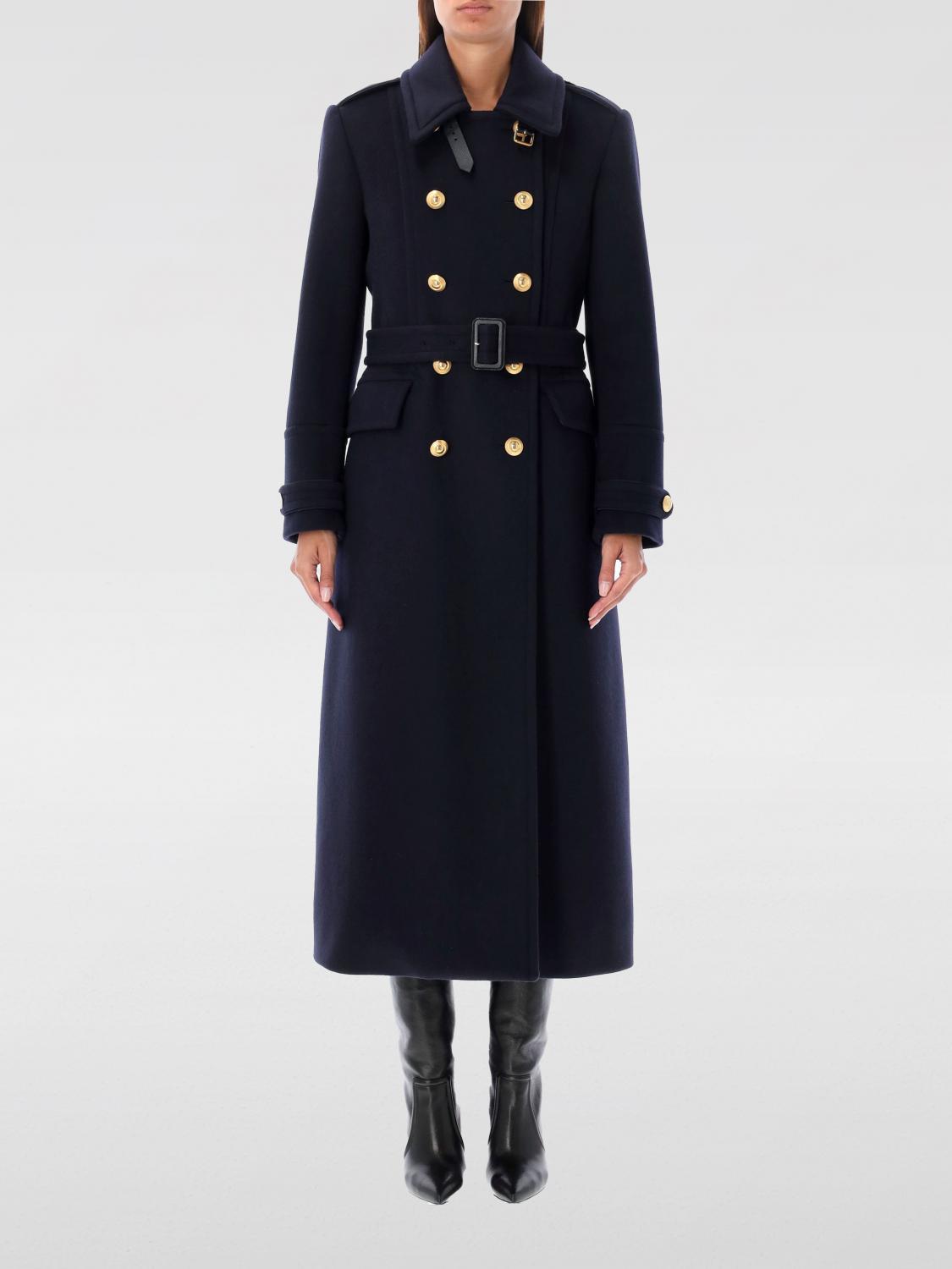 コート TOM FORD Woman Coat Blue CP1620FAX1293 HB997