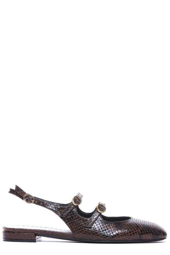 STUART WEITZMAN ハックルティテルスリンクハックフラットシュス