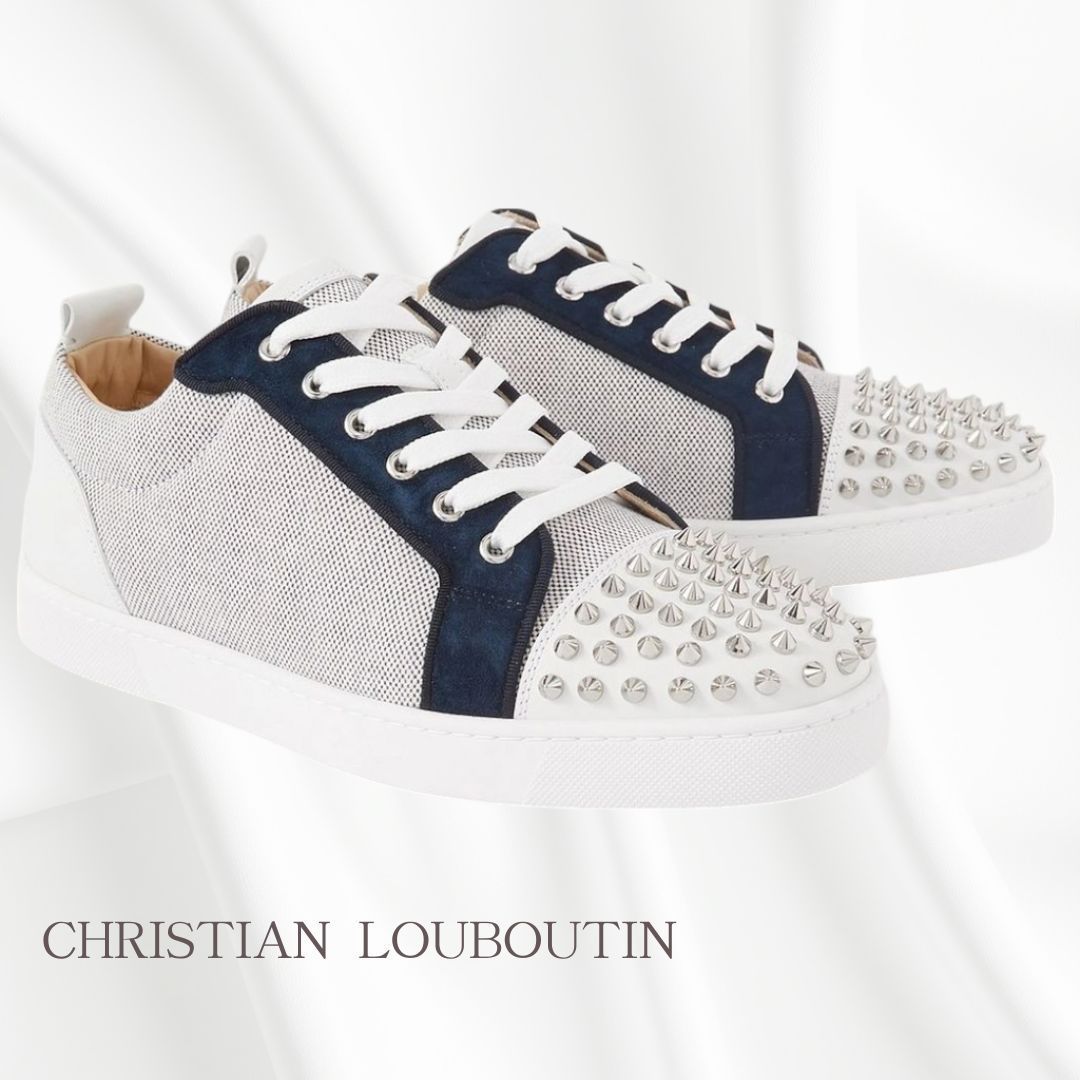 【Christian Louboutin】目を惹く♪スタッズ付きスニーカー