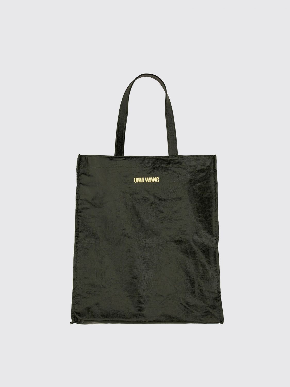 トートバッグ UMA WANG Woman Tote bags Green UB0063 UW490