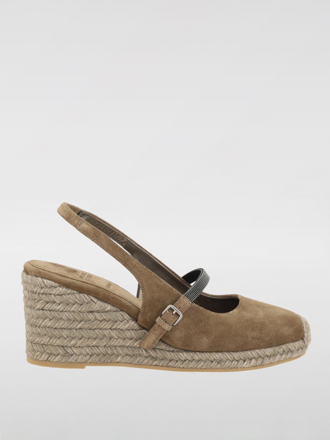 フラットシューズ BRUNELLO CUCINELLI Woman Espadrilles Black MZSFG2931 C7495