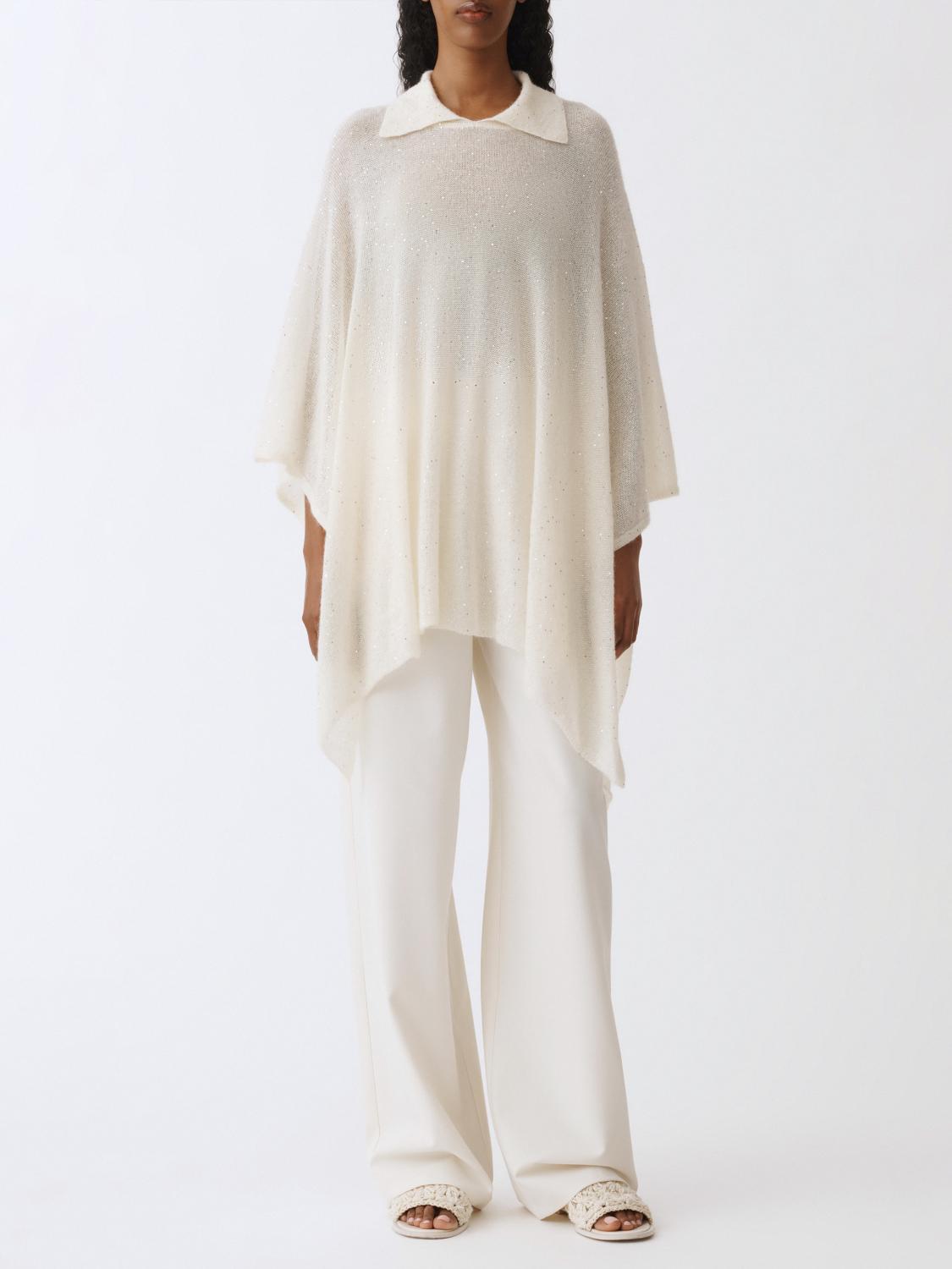 Tシャツ・カットソー FABIANA FILIPPI Woman Polo Shirt Mastic SAD265A809D817 0150
