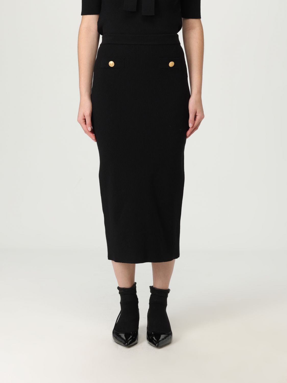 スカート ALESSANDRA RICH Woman Skirt Black FABX4047 0060