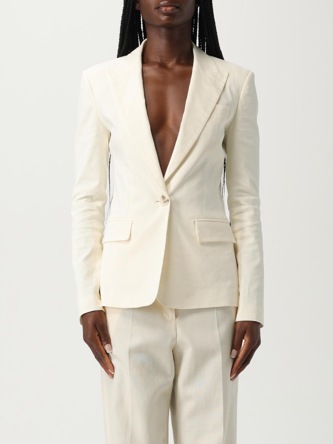 アウターその他 PINKO Woman Blazer White 104818A0IM Z07