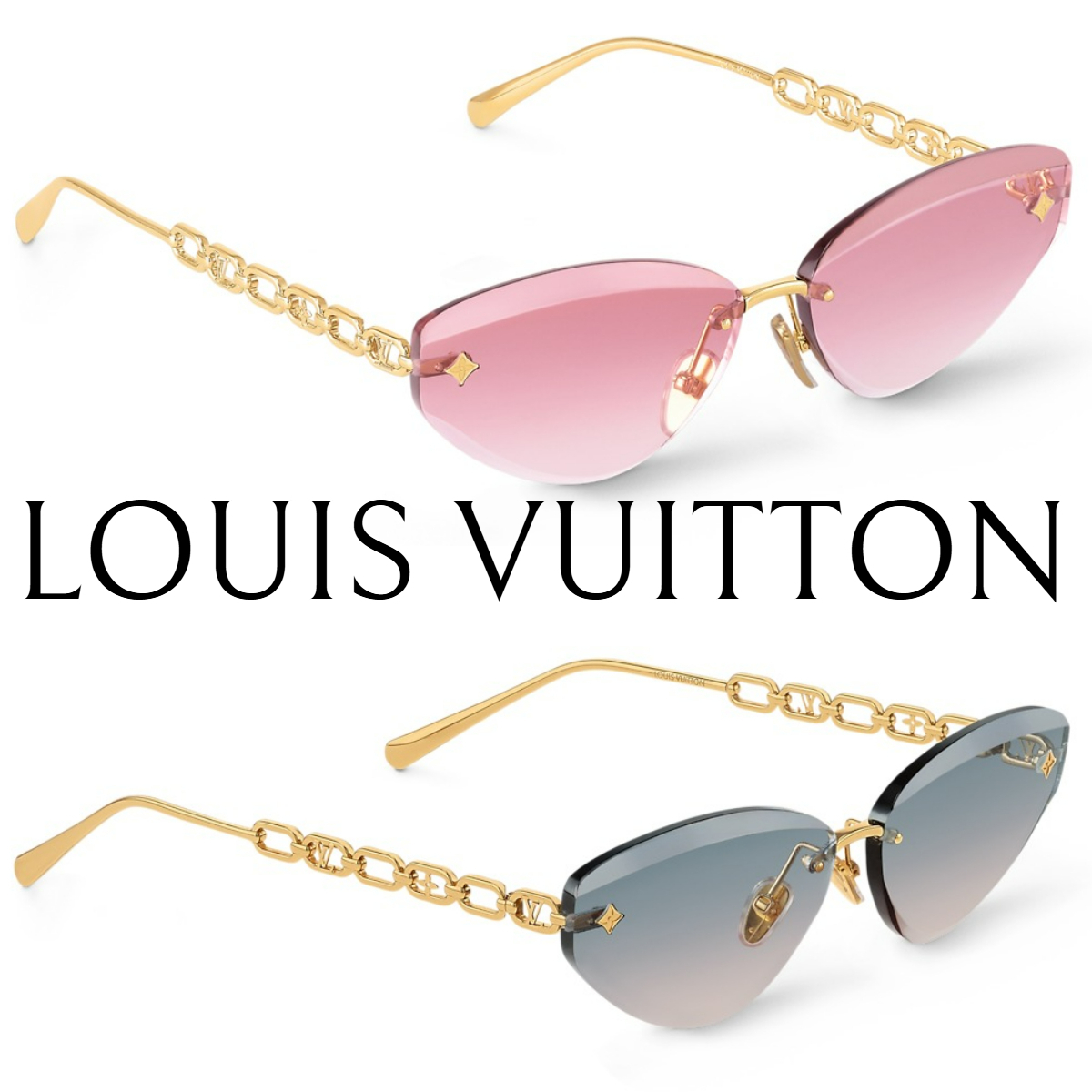 *LOUISVUITTON*LV ジュエル ロー キャットアイ サングラス