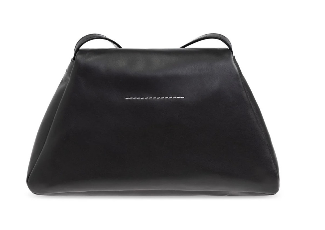 《MM6 MAISON MARGIELA》ロゴプレート クロスボディバッグ