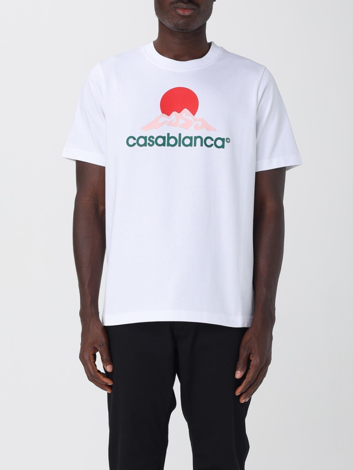 Tシャツ・カットソー CASABLANCA Men T-shirt White MPF25JTS001 03