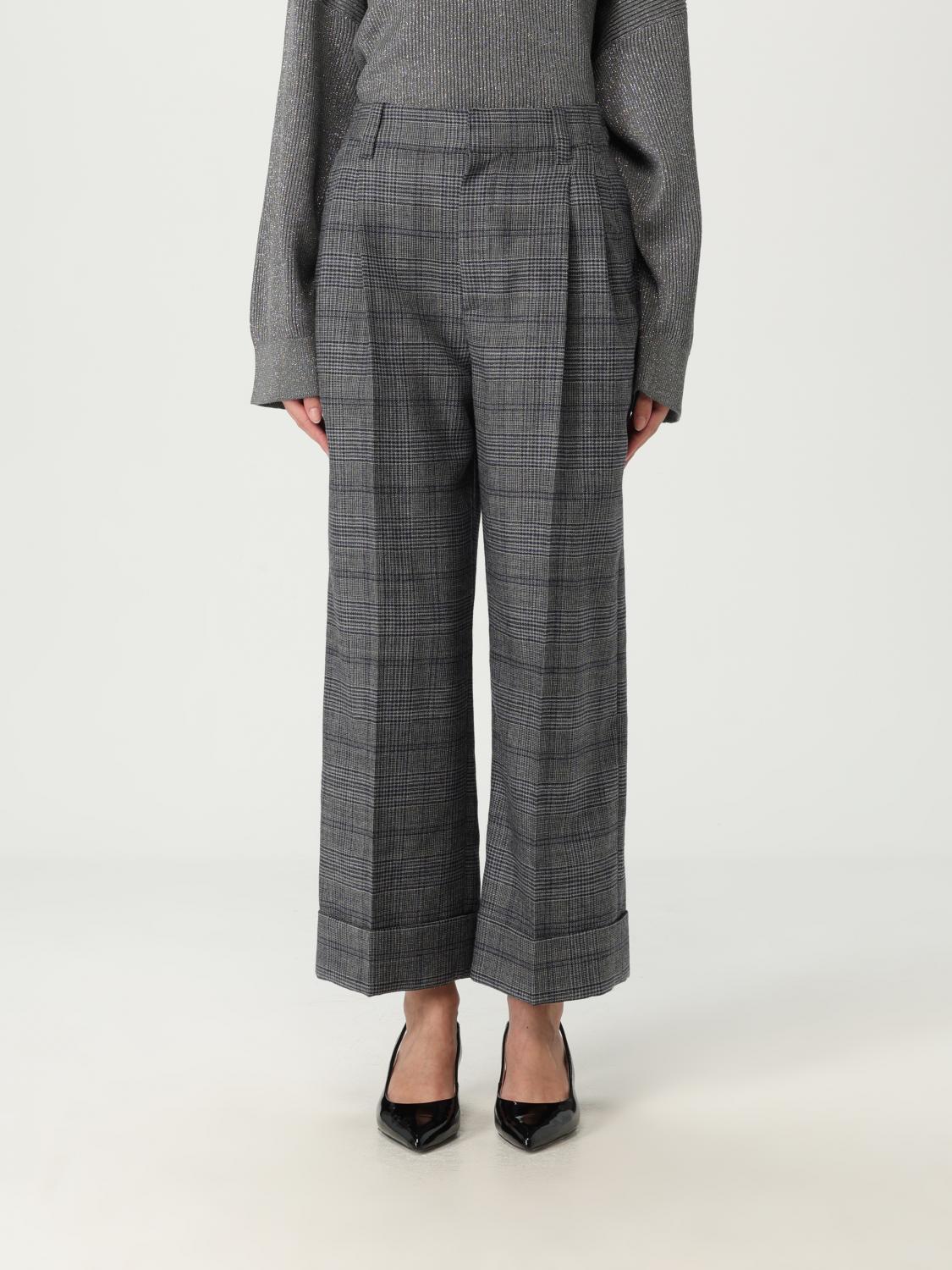 パンツ BRUNELLO CUCINELLI Woman Pants Blue MP522P9017 C4227