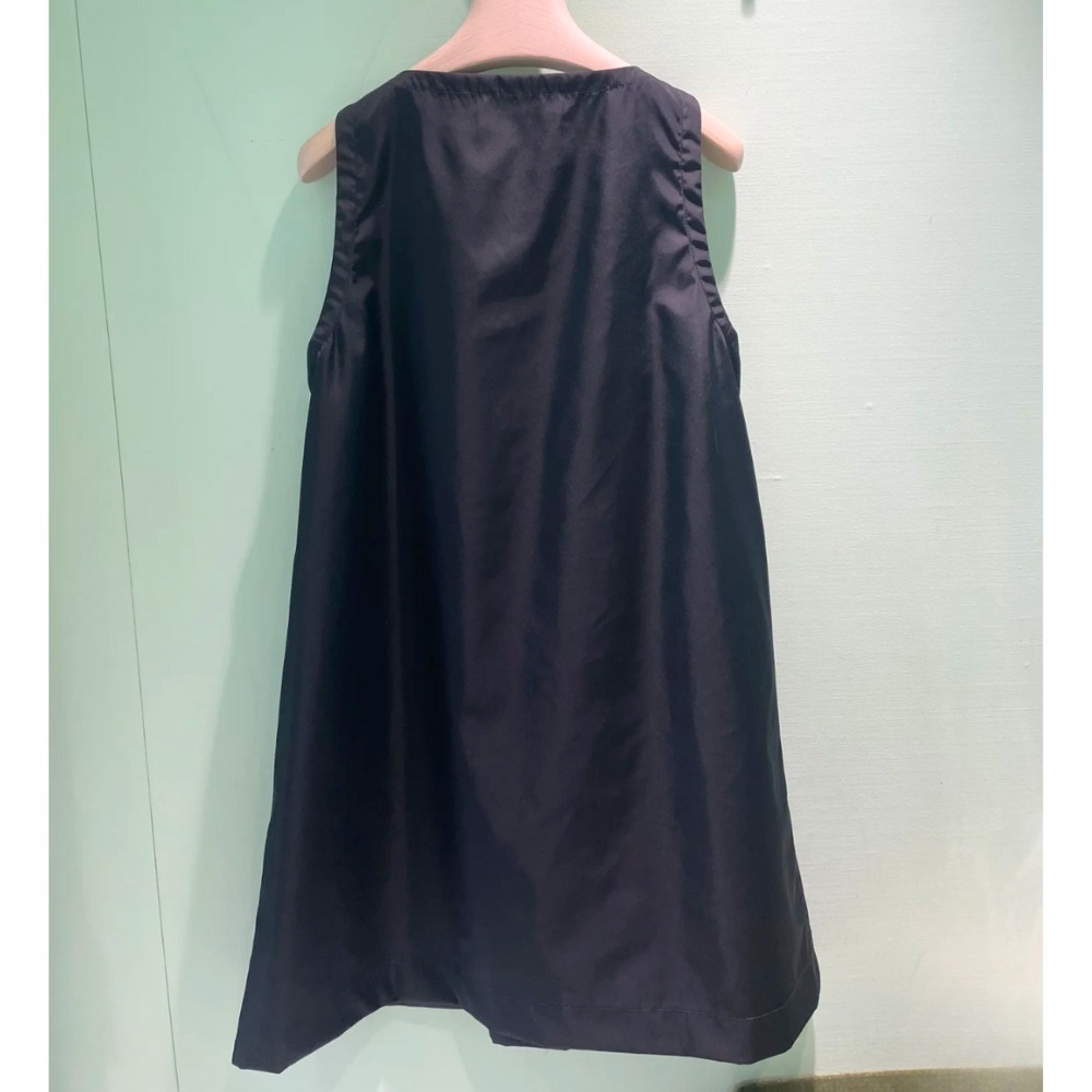 《大人可愛い》【PRADA】ノースリーブ ショート丈Re-Nylonドレス