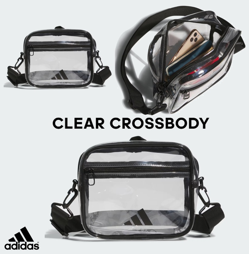 アディダス☆オリジナルバッグ☆Clear Crossbody☆スケルトン