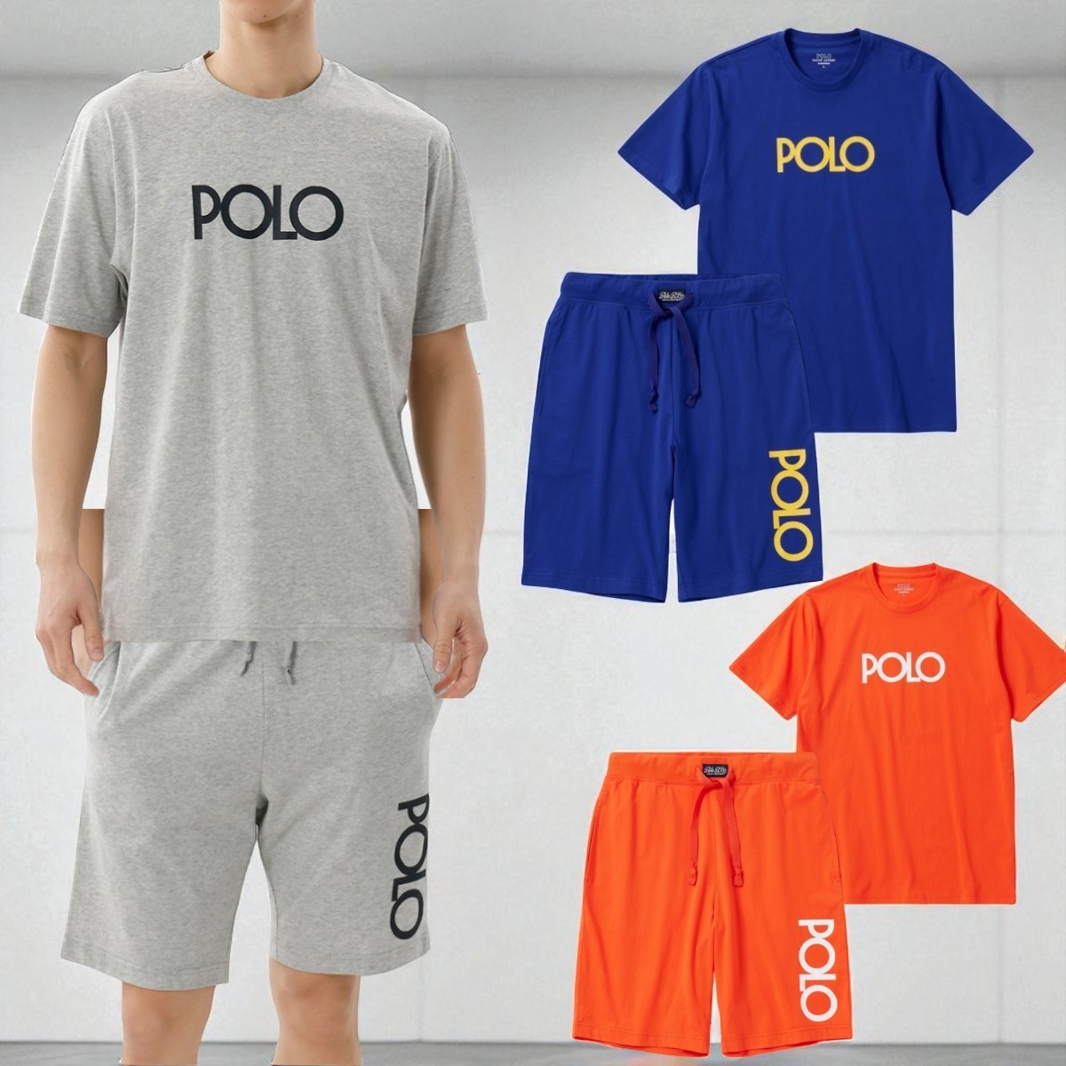 【ポロ ラルフローレン】POLOロゴ セットアップ 半袖 上下セット