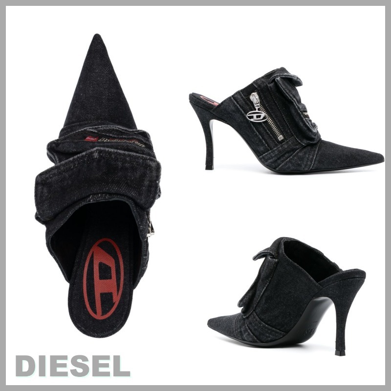 【DIESEL】ヴィーナス ポケット デニム ミュール *送料/関税込*